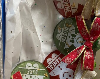 Personalized resin ornaments