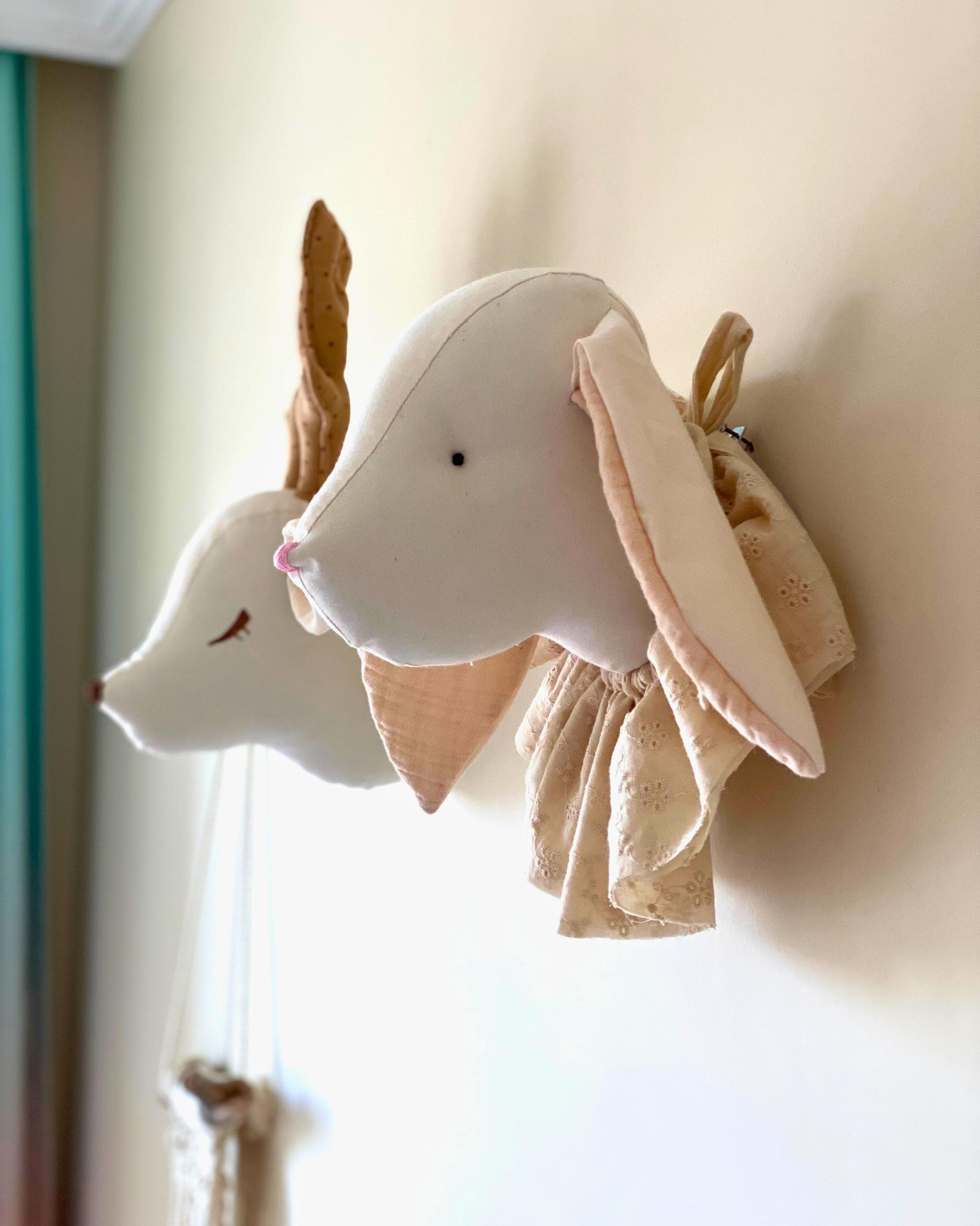 Stuffed Animal Head Wall Mount Mon Ami Flamingo Stuffed Animal