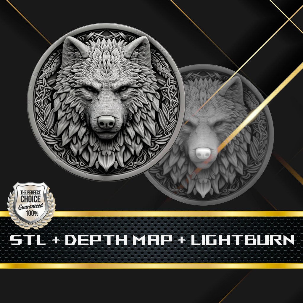 Wolf Coin - Etsy Ireland