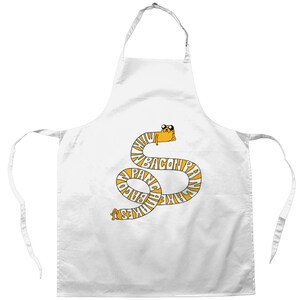 Making Bacon Pancakes Apron, Printed Apron, Red Cooking Apron, Adventure Time Merch, Adventure Time, Funny Cooking Gifts, Jake The Dog image 4