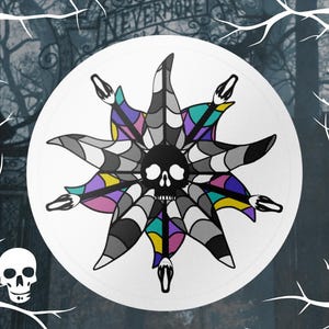 Wednesday Addams Nightshade Wenclair Vinyl Decal Sticker