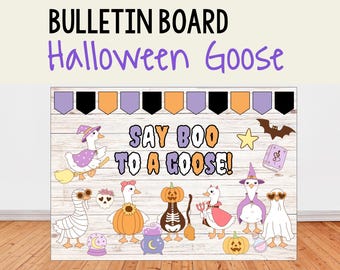 Silly Goose Halloween Bulletin Board Kit: Classroom Decor (PDF Download ...