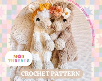 Baby Alpaca Crochet Pattern: Low Sew Llama Amigurumi (PDF Pattern)