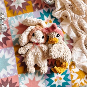 Della Duck Lovey Crochet Pattern: Low Sew Amigurumi (PDF Pattern) image 6