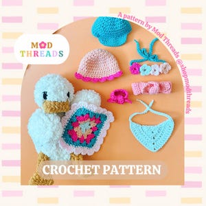 Accessoire Bündel Häkelanleitung: Amigurumi Dress Up (PDF-Muster)