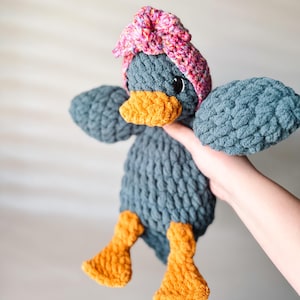 Della Duck Lovey Crochet Pattern: Low Sew Amigurumi (PDF Pattern) image 8