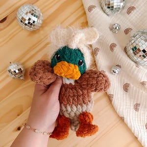 Baby Della Duck Lovey Crochet Pattern: Easy Low Sew Amigurumi (PDF Pattern) image 5