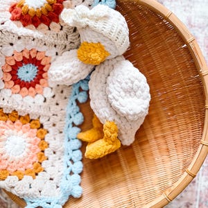 Della Duck Lovey Crochet Pattern: Low Sew Amigurumi (PDF Pattern) image 7