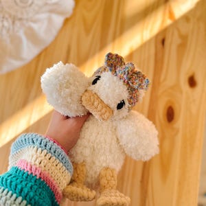 Della Duck Lovey Crochet Pattern: Low Sew Amigurumi (PDF Pattern) image 3