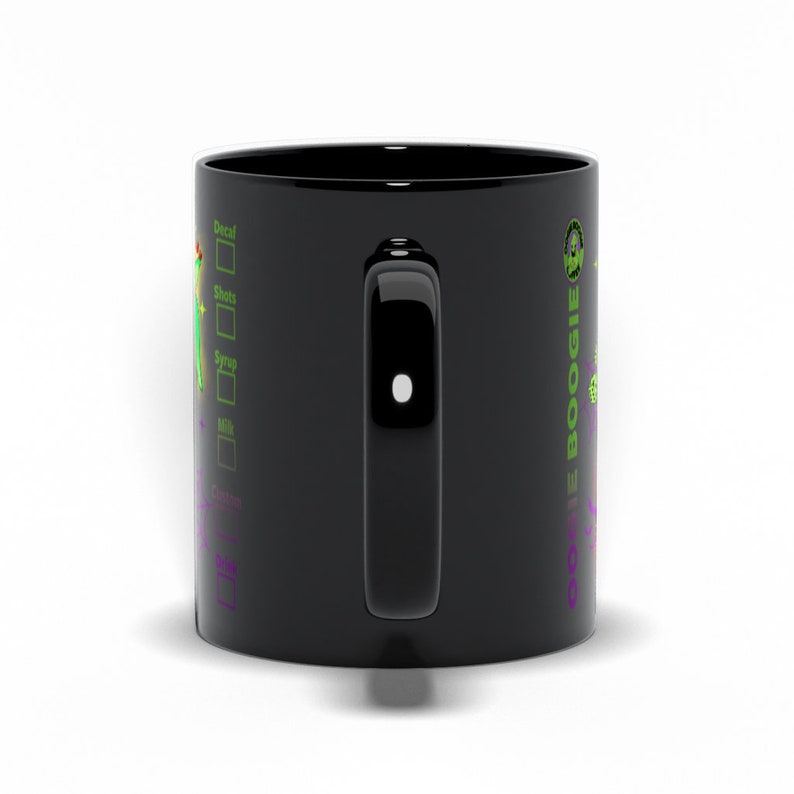 Pesadilla antes de Navidad / Jack Skellington / Taza de café / Taza de cacao caliente / 11oz / 15oz / Tazas negras imagen 4