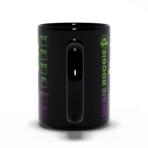 Pesadilla antes de Navidad / Jack Skellington / Taza de café / Taza de cacao caliente / 11oz / 15oz / Tazas negras imagen 8