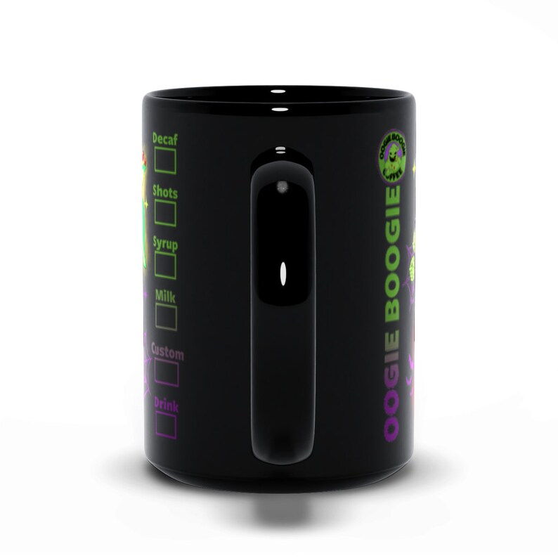 Pesadilla antes de Navidad / Jack Skellington / Taza de café / Taza de cacao caliente / 11oz / 15oz / Tazas negras imagen 8