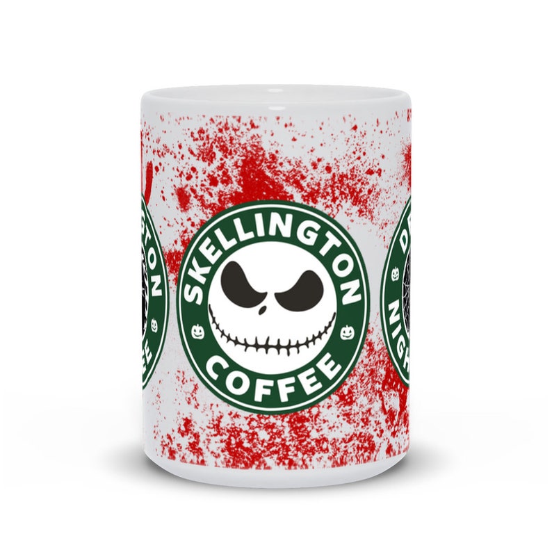 Nightmare Before Christmas | Jack Skellington | Coffee Mug | Hot Cocoa Mug | 11oz | 15oz image 5