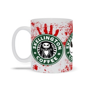 Nightmare Before Christmas | Jack Skellington | Coffee Mug | Hot Cocoa Mug | 11oz | 15oz image 1