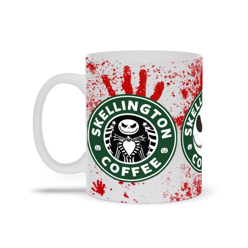 Nightmare Before Christmas | Jack Skellington | Coffee Mug | Hot Cocoa Mug | 11oz | 15oz image 1