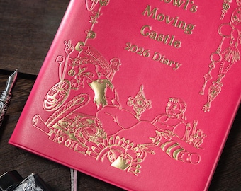 Howl's Moving Castle 2026 Schedule Book Diary, Perfect Gift for the Holiday, Stationery