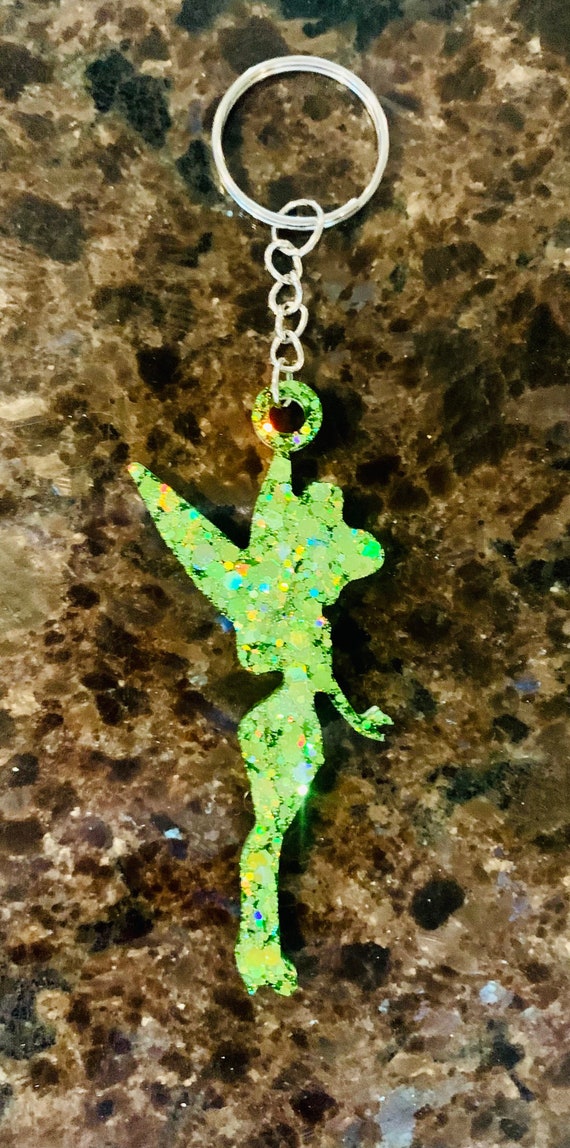 Tinkerbell Keychain Etsy