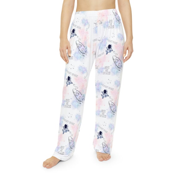 Give Me Space Men s Women s Pajama Pants Blue Pink. Funny Astronaut PJ Pants. Space Ship. I Need Space. Want Space Cute Pj s for Adults. Etsy UK
