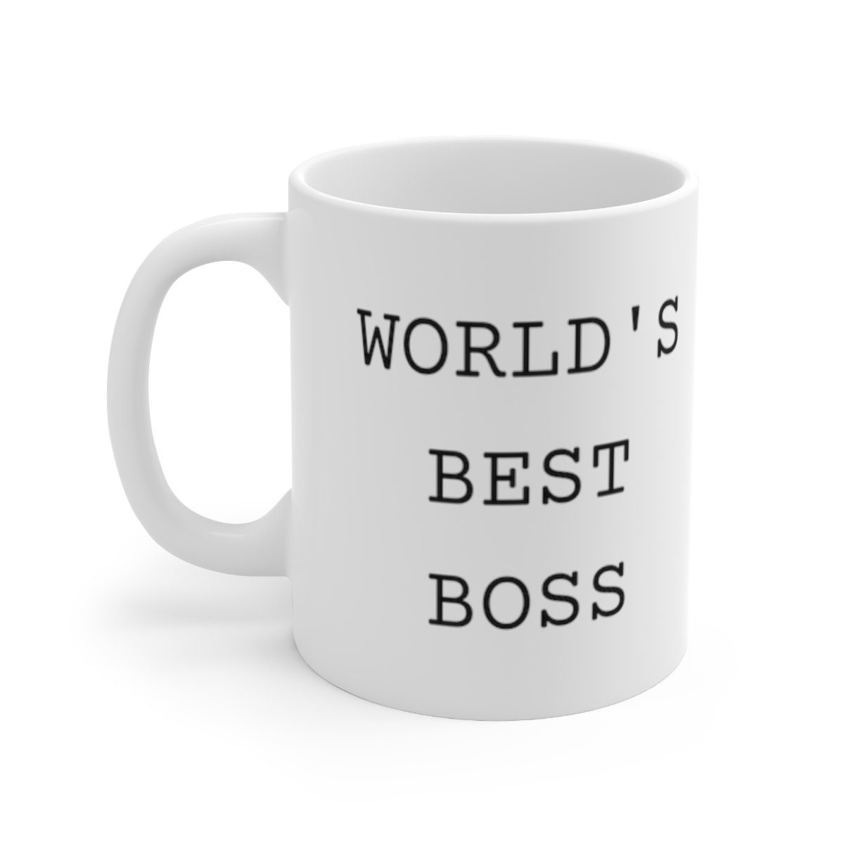 Worlds best boss mug