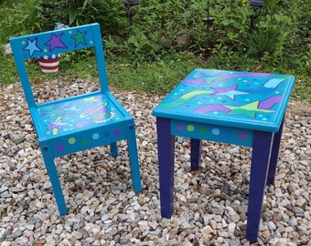 hand painted childrens furniture