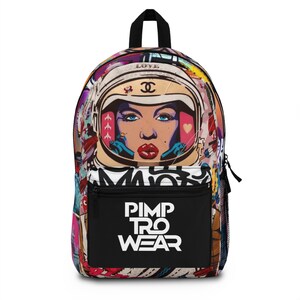 Sacs à dos pour enfants (édition limitée) Sac à dos pour étudiants : Sacs de voyage / Sacs d'école faits main | Sac de sport | Sac à dos pop art moderne