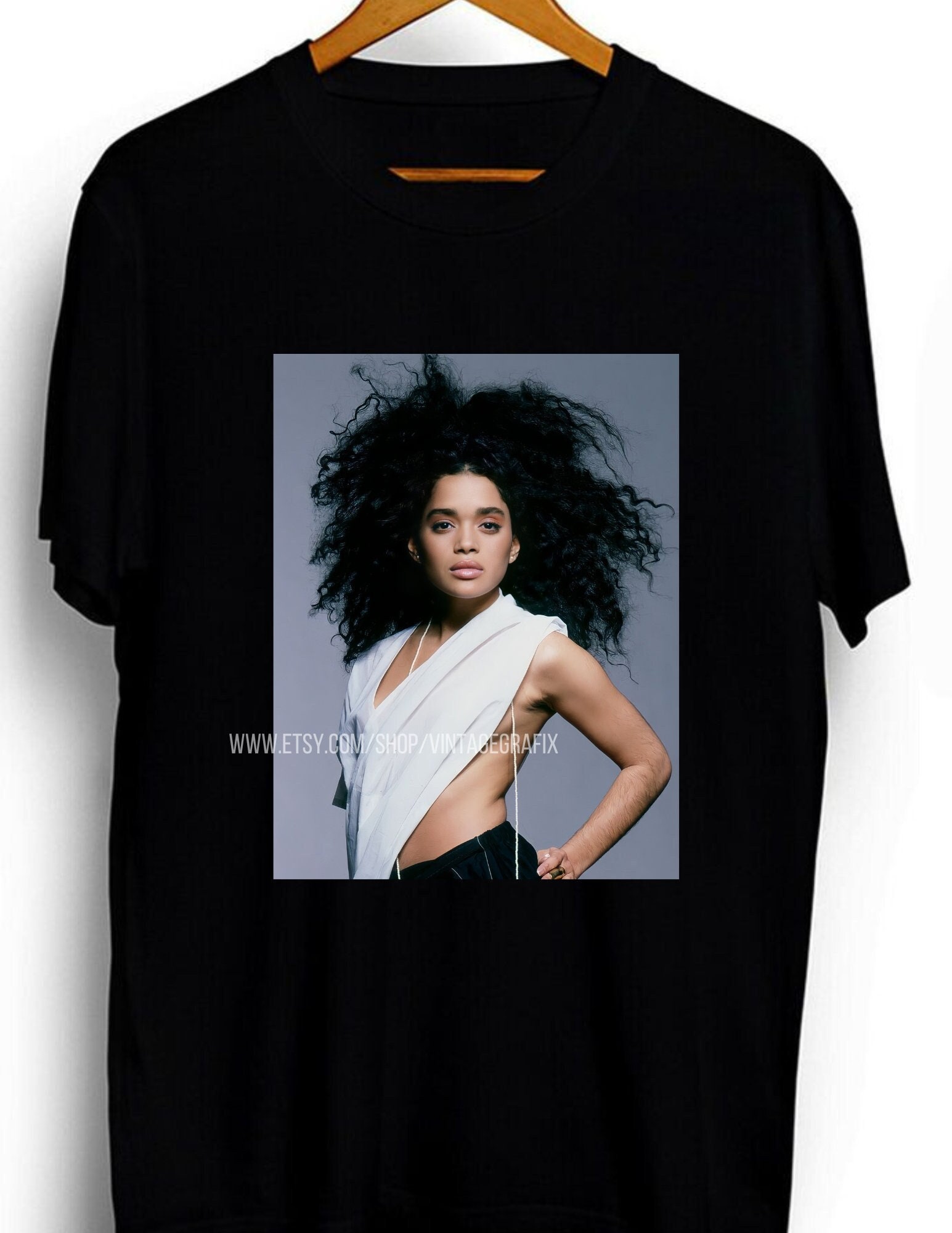 Lisa Bonet T-Shirt, Minimalist Style T-Shirt