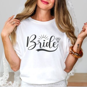 Bride Shirt, Engagement Tee Bride to Be Shirt, Bride T-shirt, Bachelorette Party Shirt, Bridal Shower Shirt, Wifey Shirt, Bride Tribe Shirt