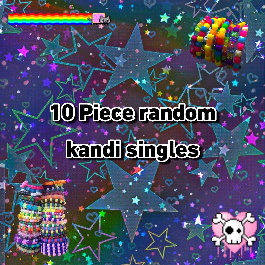 10 Piece Random Kandi Singles :D - Etsy