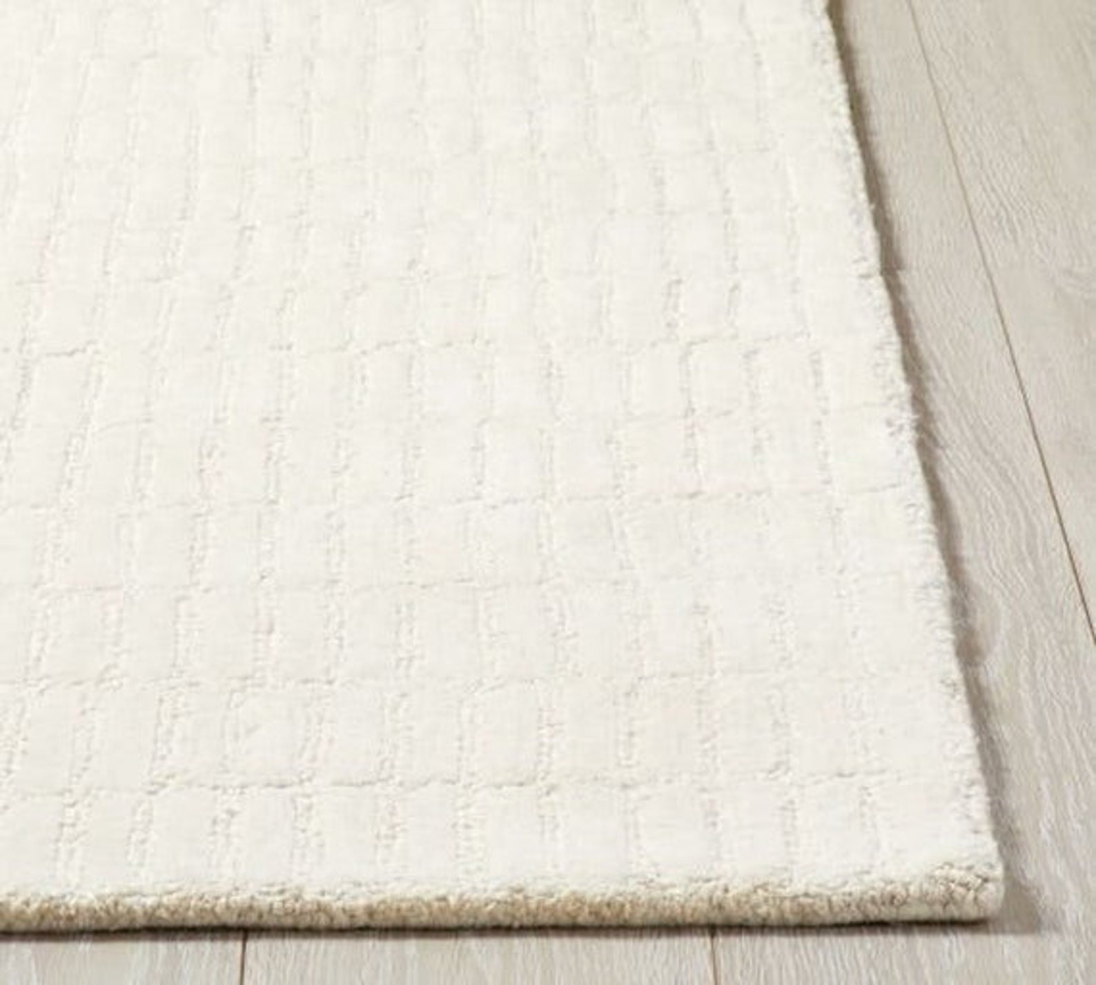 Brand New Capitola Ivory White Hand Tufted Wool Rug 5x8 8x10 Etsy