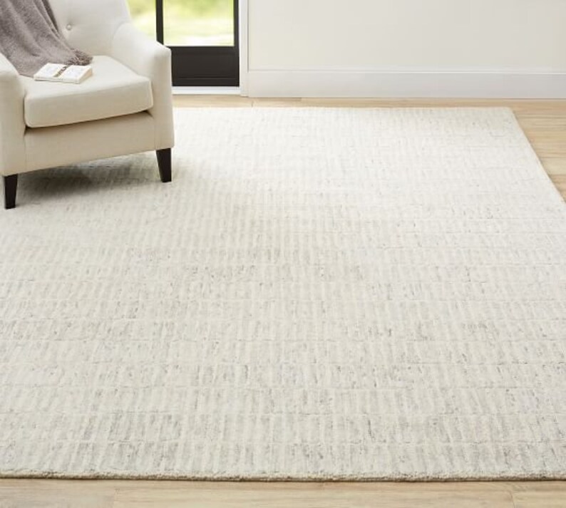 Brand New Capitola Gray Hand Tufted Wool Rug 5x8 8x10 9x10 Etsy