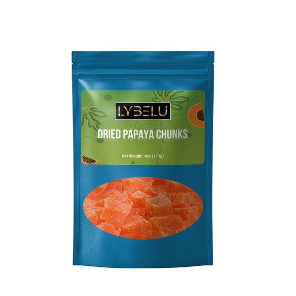 Dried Papaya Chunks Etsy