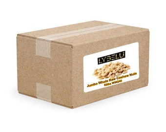 Jumbo Whole Raw Cashews Nuts – 50lbs WW240