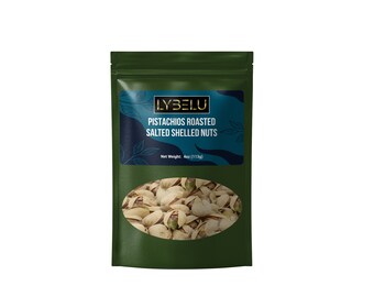 Pistachios Roasted Salted Shelled Nuts – 4oz