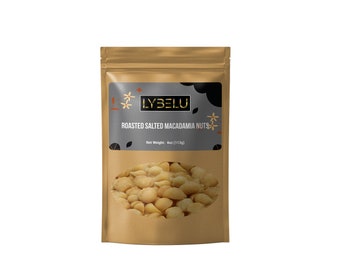 Roasted Salted Macadamia Nuts – 4oz