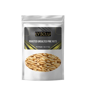 Roasted Unsalted Pine Nuts – 4oz