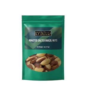 Roasted Salted Brazil Nuts – 4oz