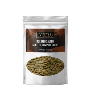 Roasted Salted Shelled Pumpkin Seeds – 4oz