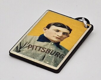 Custom Sports Card Keychain | Wood Collectible (1.5" x 1")
