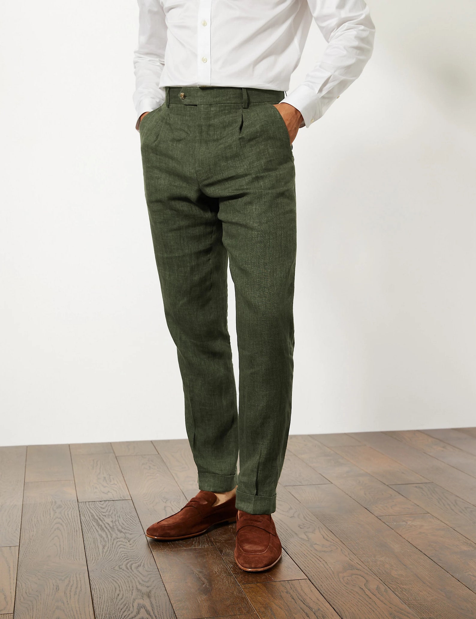 Mens Green Linen Suit Slim Fit 2 Piece Suit Linen Suits for Etsy