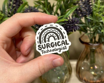 Surgical Tech Sticker - Surg Tech - Surgical Technology - Surgery - Healthcare - Medical - Matte Sticker