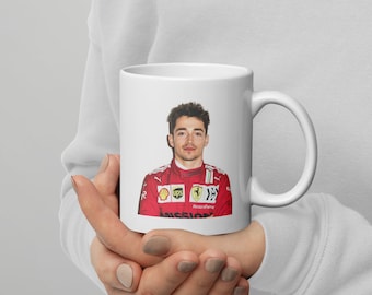 Taza Charles Leclerc F1 Ferrari