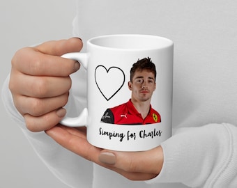 Taza Fórmula 1 F1 Charles Leclerc