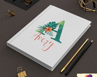 Custom Hawaii Journal | Personalized Gift | Travel Journal | Gift For Her | Gratitude Journal | Hard Cover Notebook | Spiral Bound Journal
