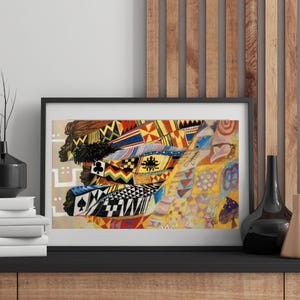 Visions of Destiny by Jon Onye Lockard | African American Art, Black Art, Prints, Adinkra Symbols