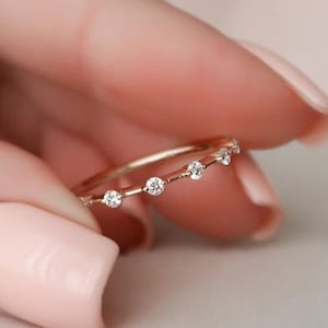 Petite diamond distance band deals