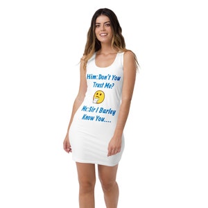 Trust Statement-Mini Dress