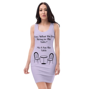 Purple Bodycon Dress