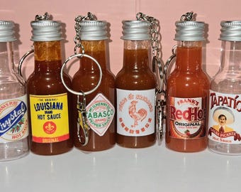 Hot Sauce Keychain