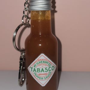 Hot Sauce Keychain Tabasco (Empty)
