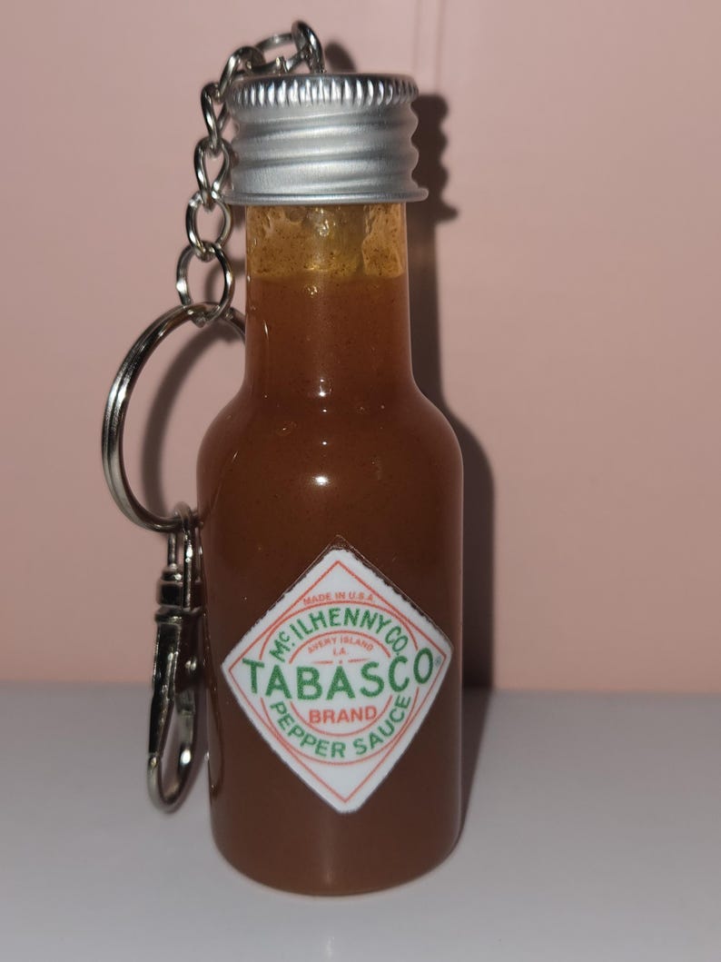 Hot Sauce Keychain Tabasco (Empty)
